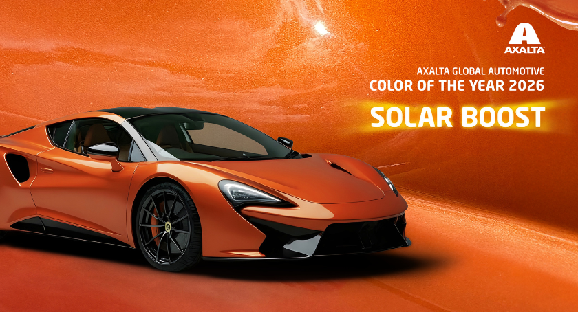 Axalta Announces Orange ‘Solar Boost’ as its 2026 Global Automotive Color of the Year